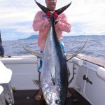 Yellowfin aboard Bite Me, Fiji