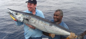 Wahoo IGFA World Record in Fiji with Tim Simpson