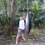 Yellowfin aboard Bite Me, Fiji