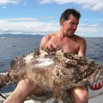 Grouper on Bite Me Gamefishing Charter, Fiji