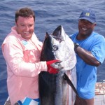 Yellowfin aboard Bite Me, Fiji