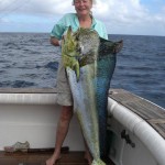 Mahi Mahi on Bite Me Gamefishing Charter, Fiji