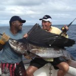 Bill Boyce takes the M-04 Fiji National Record Pacific Sailfish taken on Bite Me