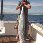 Wahoo on Bite Me Gamefishing Charter, Fiji