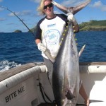 Yellowfin tuna on Bite Me Gamefishing Charter