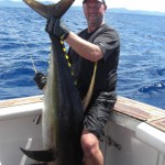 Yellowfin aboard Bite Me, Fiji